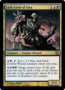 Lich Lord of Unx (Alara Reborn) Light Play