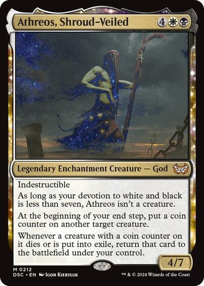 Athreos, Shroud-Veiled (Commander: Duskmourn: House of Horror) Light Play