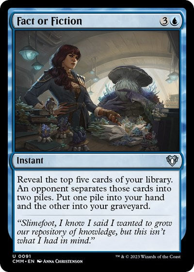 Fact or Fiction (Commander Masters) Light Play