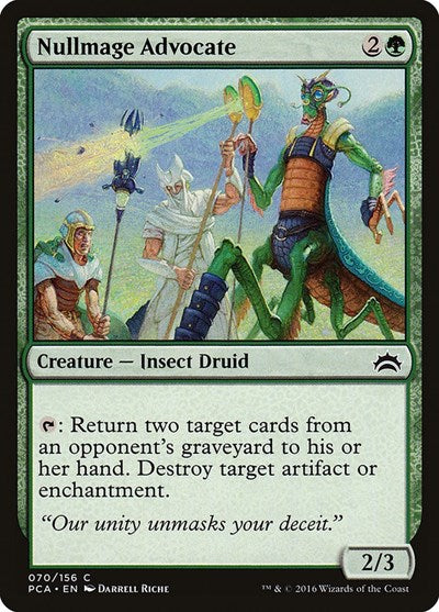 Nullmage Advocate (Planechase Anthology) Medium Play
