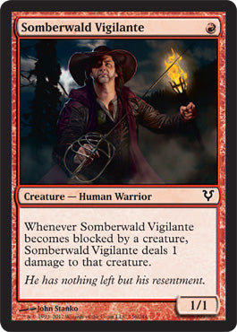 Somberwald Vigilante (Avacyn Restored) Light Play