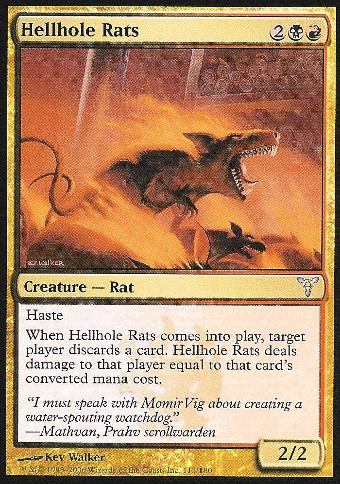 Hellhole Rats (Dissension) Light Play