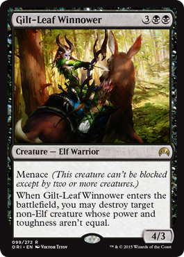 Gilt-Leaf Winnower (Magic Origins) Medium Play