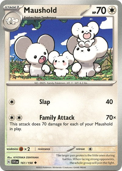 Maushold (Scarlet and Violet: Base Set) Light Play