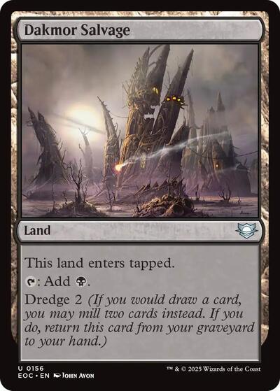 Dakmor Salvage (Commander: Edge of Eternities) Light Play