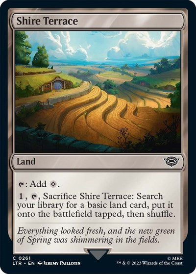 Shire Terrace (Universes Beyond: The Lord of the Rings: Tales of Middle-earth) Light Play