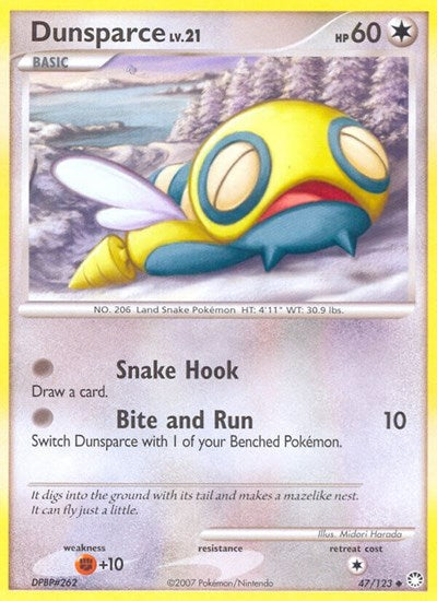 Dunsparce (Mysterious Treasures) Light Play
