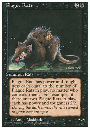 Plague Rats (4th Edition) Heavy Play