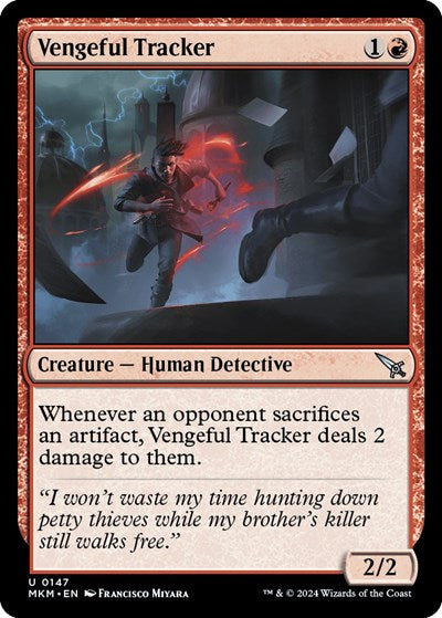 Vengeful Tracker (Murders at Karlov Manor) Light Play
