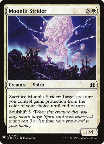 Moonlit Strider (Mystery Booster) Light Play