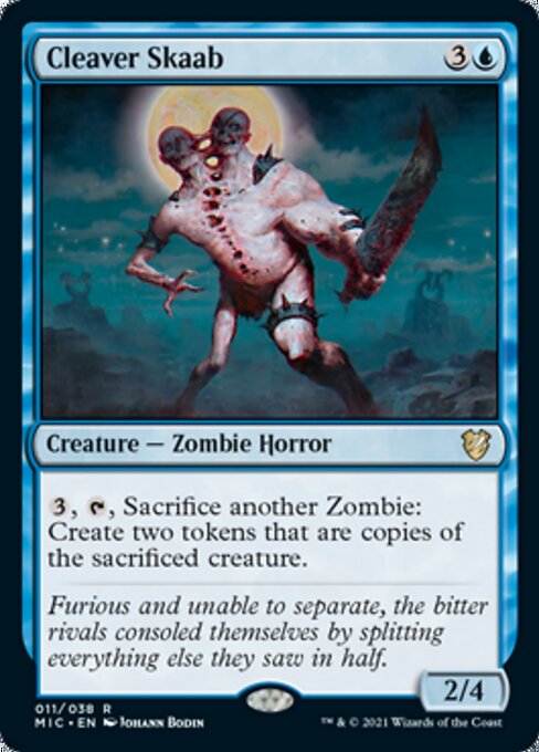 Cleaver Skaab (Commander 2021 Midnight Hunt) Light Play