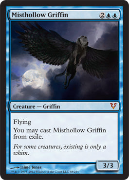 Misthollow Griffin (Avacyn Restored) Light Play