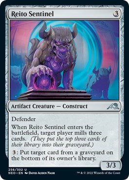 Reito Sentinel (Kamigawa: Neon Dynasty) Light Play
