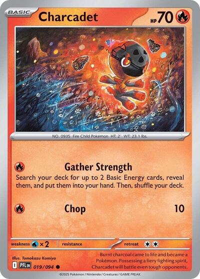 Charcadet (ME02: Phantasmal Flames) Light Play