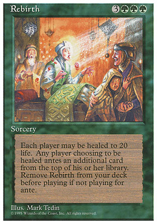 Rebirth (4th Edition) Light Play