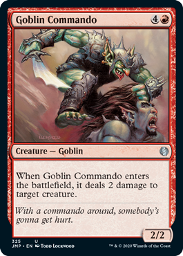 Goblin Commando (Jumpstart) Light Play