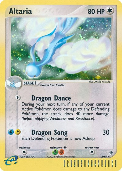 Altaria (Dragon) Damaged / Poor Holofoil