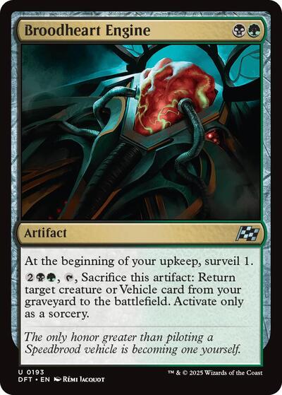 Broodheart Engine (Aetherdrift) Light Play