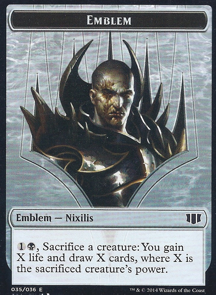 Emblem Nixilis (Commander 2014 Edition) Light Play