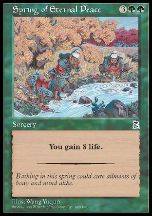 Spring of Eternal Peace (Portal Three Kingdoms) Near Mint