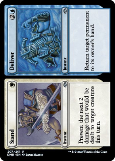 Stand / Deliver (Dominaria Remastered) Light Play