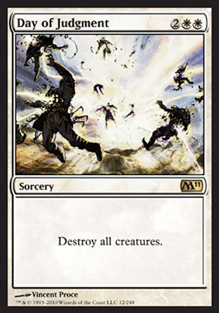 Day of Judgment (Magic 2011 Core Set) Light Play