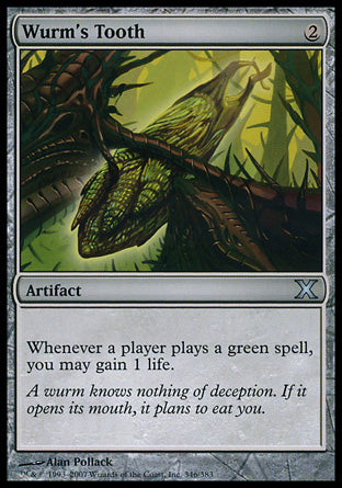 Wurm's Tooth (10th Edition) Light Play