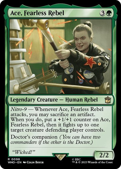 Ace, Fearless Rebel (Universes Beyond: Doctor Who) Light Play