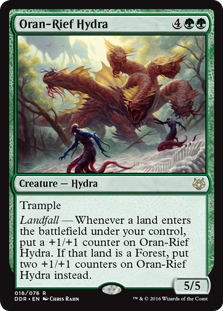 Oran-Rief Hydra (Duel Decks: Nissa vs Ob Nixilis) Medium Play