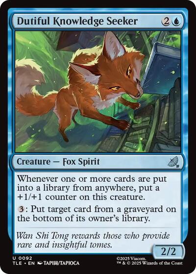 Dutiful Knowledge Seeker (Avatar: The Last Airbender: Eternal-Legal) Light Play