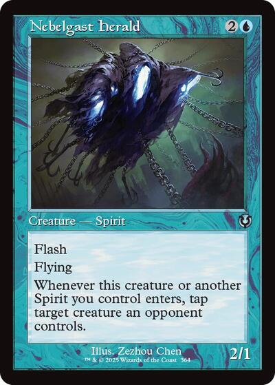 Nebelgast Herald (Retro Frame) (Innistrad Remastered) Light Play