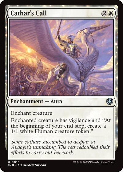 Cathar's Call (Innistrad Remastered) Light Play
