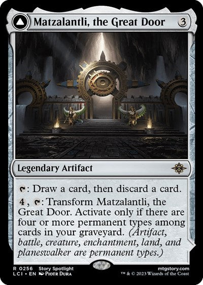 Matzalantli, the Great Door (The Lost Caverns of Ixalan) Light Play