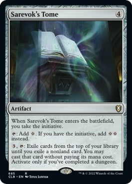 Sarevok's Tome (Commander Legends: Battle for Baldur's Gate) Light Play