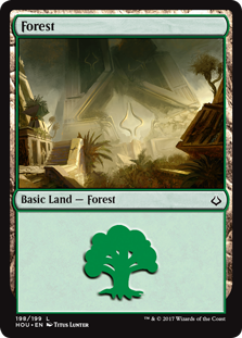 Forest (198) (Hour of Devastation) Light Play