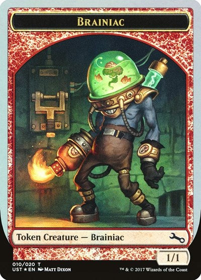 Brainiac Token (Unstable) Light Play Foil