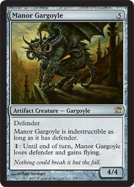 Manor Gargoyle (Innistrad) Light Play