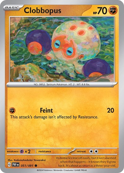 Clobbopus (SV: Paldean Fates) Light Play