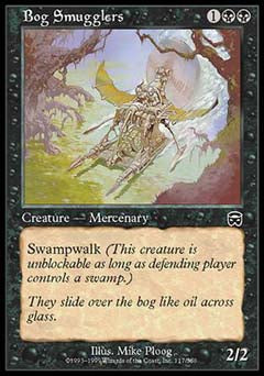 Bog Smugglers (Mercadian Masques) Heavy Play