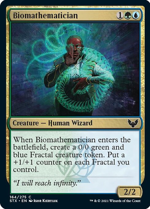 Biomathematician (Strixhaven) Light Play Foil