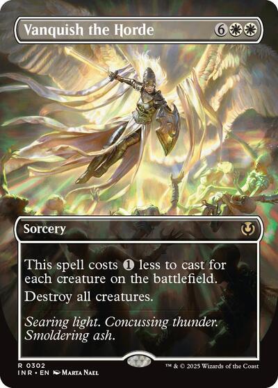 Vanquish the Horde (Borderless) (Innistrad Remastered) Near Mint Foil