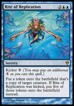 Rite of Replication (Zendikar) Heavy Play