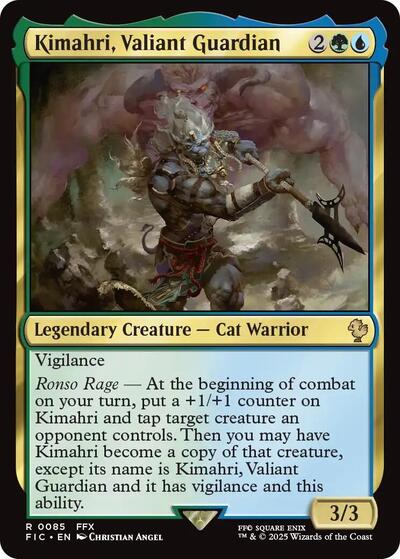 Kimahri, Valiant Guardian (Commander: FINAL FANTASY) Light Play