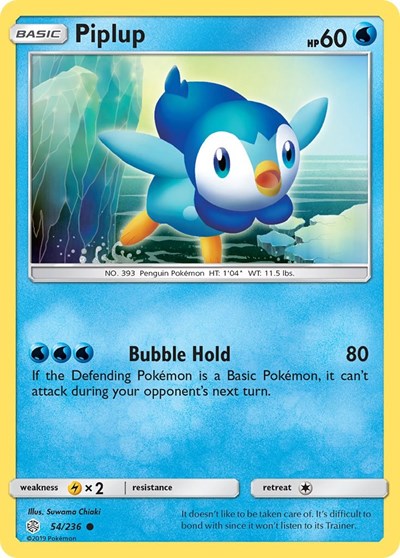Piplup (SM - Cosmic Eclipse) Heavy Play