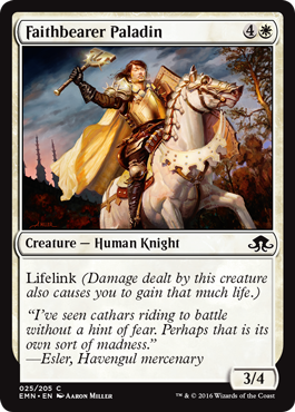 Faithbearer Paladin (Eldritch Moon) Medium Play