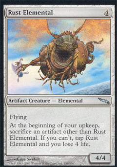 Rust Elemental (Mirrodin) Medium Play