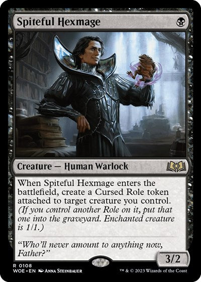Spiteful Hexmage (Wilds of Eldraine) Light Play