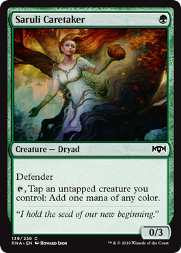Saruli Caretaker (Ravnica Allegiance) Light Play