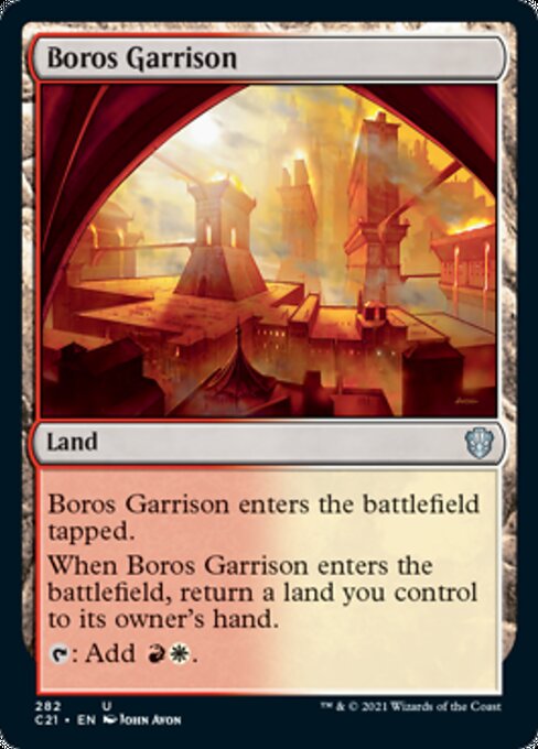 Boros Garrison (Commander 2021 Strixhaven) Light Play
