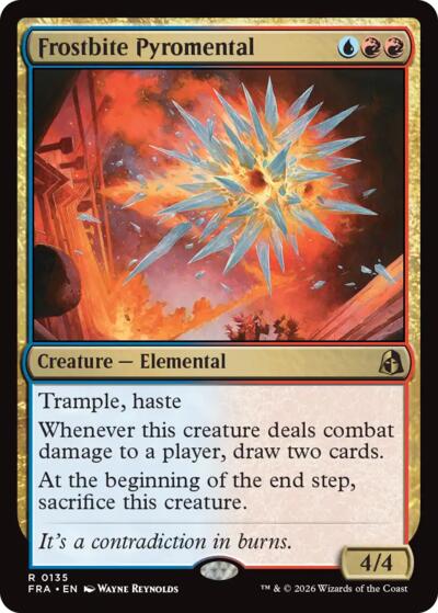 Frostbite Pyromental (Reality Fracture) Light Play